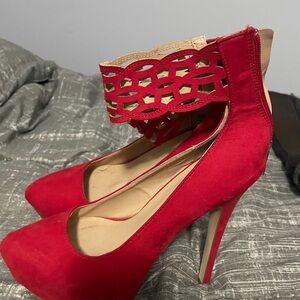 JustFab Scarlet Cutout Heels